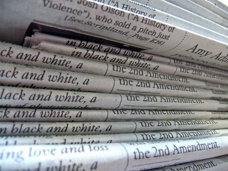 stack of newspaper by Daniel R. Blume via https://flic.kr/p/48vQEC stack of newspaper by Daniel R. Blume via https://flic.kr/p/48vQEC
